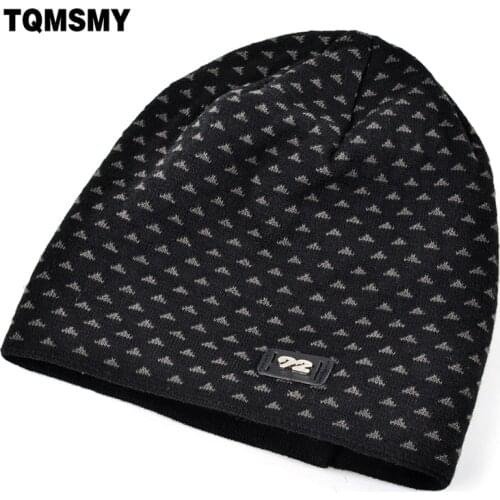 2017 Winter hats for men beanies Knit hat winter brand Mens Casual knitting wool cap women hat skullies Gorros Hip-Hop bonnet