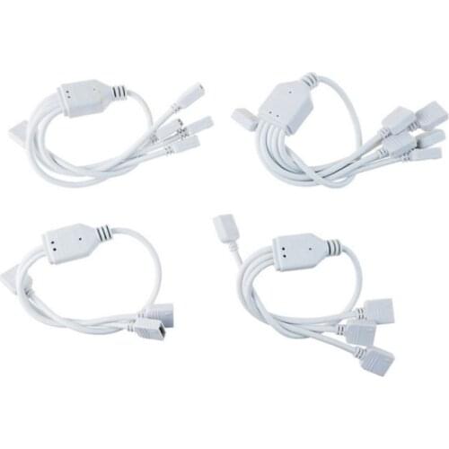 4Pin Female RGB LED Light Strip Solder-free Connection Wire