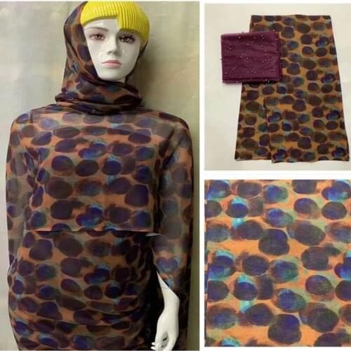 7 Yards Fashion High Quality Swiss Voile Cotton Lace Fabric Embroidery Printed Fabric For Womens Dresses Sewing Material.L10296