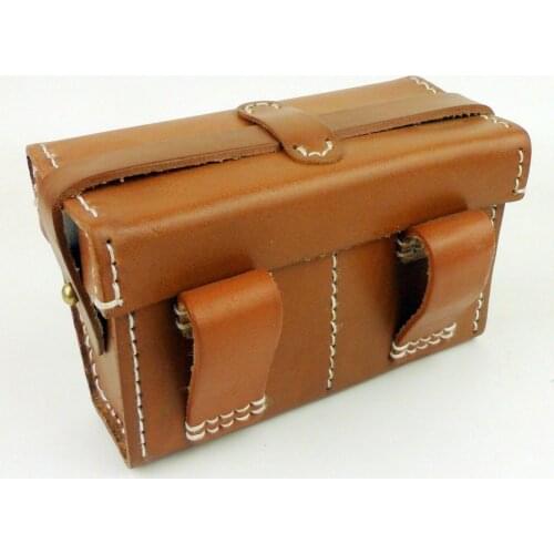 WW2 WWII Japanese Ija Type38 Leather Ammo Front Pouch Military collect Reenactments