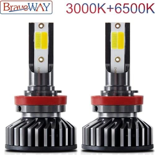 Braveway H8 LED Bulbs (PGJ19-1)
