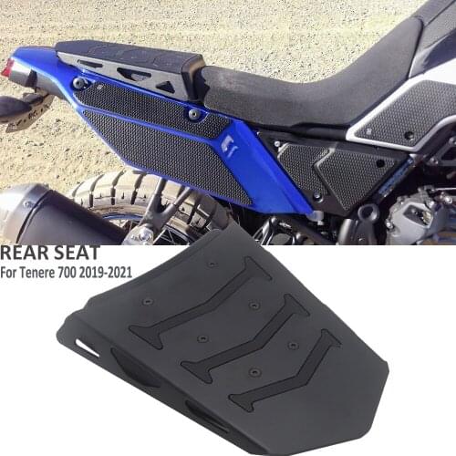 Tenere 700 Motorcycle Rear Seat Cover Mono Seat Rack Black Fairing Seat Cowl For Yamaha TENERE700 TENERE 700 2019 2020 2021