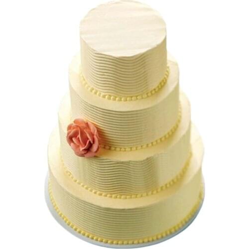 Cake Decorating Tools Icing Comb Cake Scraper Textures Fondant Mousse Cream Spatula Edge Smoother Baking Pastry Tools