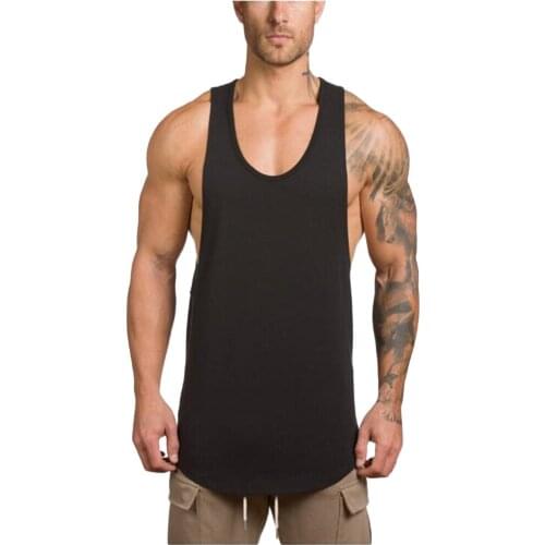 Summer Running Vest Men Muscle Sleeveless Sports Shirt Bodybuilding Tank Top Gym Workout Fitness T-shirt Sport Vest Undershirt