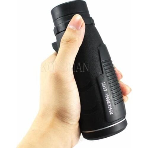 Single Binoculars 35X62 Zoom Single Binoculars Clear Faint Night Vision Pocket Telescope Portable Outdoor Camping Tool 2021