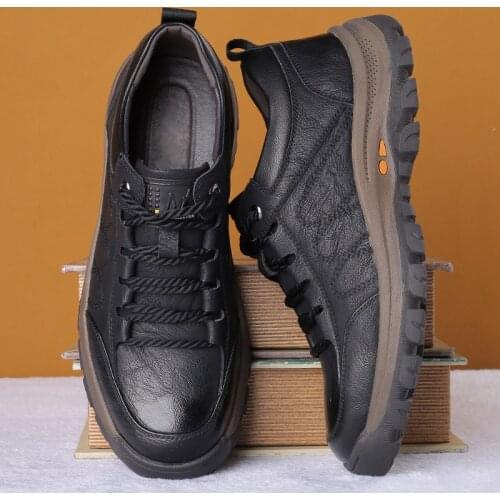 Monstceler Men's Leather Sneakers
