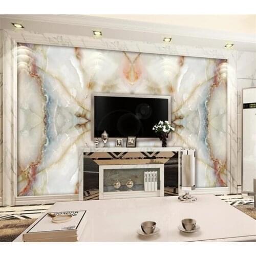 Marble backdrop 3D wallpaper mural HD marble picture background wall tiles mural jade stone hotel interior wallpaper