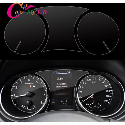 Car Dashboard Instrument Panel Fascia Screen Protect Sticker Fit for Qashqai J11 16-19 X-trail Xtrail T32 2014-2019 Accessories