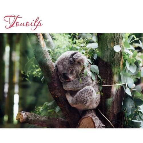 Full Diamond Embroidery,Animal Koala ,5Diamond Painting,Cross Stitch Diamond Mosaic,Needlework,Christmas art