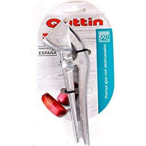 Garlic Press with Stone Remover Quttin (16 cm)