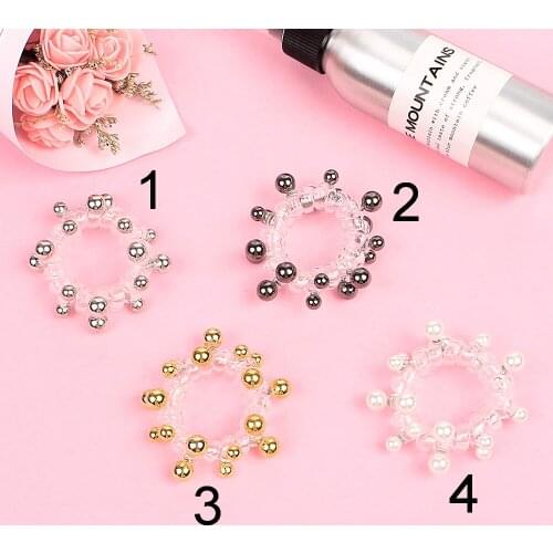 Girls Scrunchie Elastic Hair tie Telephone Line Ropes Women Girls Ball high stretch Hair Bands Kid Ponytail Accessories 0907a
