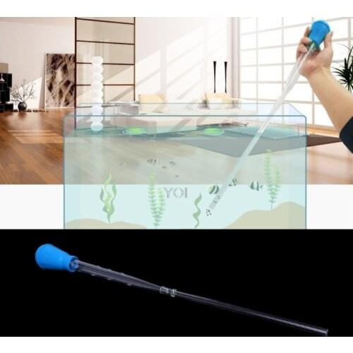Aquarium Cleaner Gravel Vacuum Fish Tank Siphon Pump For Changing Water