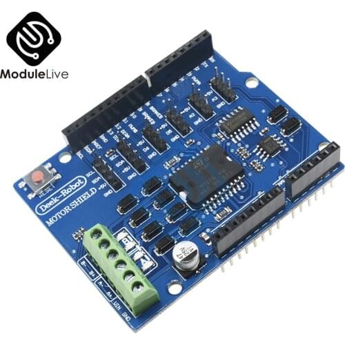 L298P L298 Shield R3 DC Motor Driver Shiled Board Module 2A Dual Full Bridge H-Bridge 2 Way For Arduino UNO Relay 5V 12V
