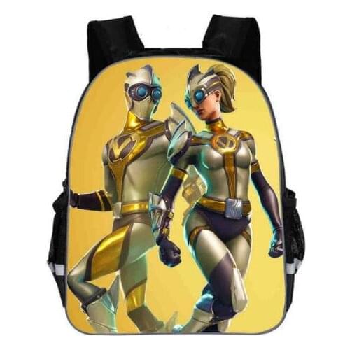 Cartoon Character School bag Famous Game Printed Kids Cartoon Schoolbag For Boys Girls Battle Royale Backpack Lovely