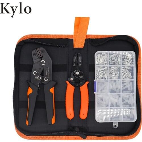 SN-48B crimping tool set 270PCS/300PCS 2.8/4.8/6.3 plug terminal crimper pliers wire hand tool kit Multifunctional wire stripper