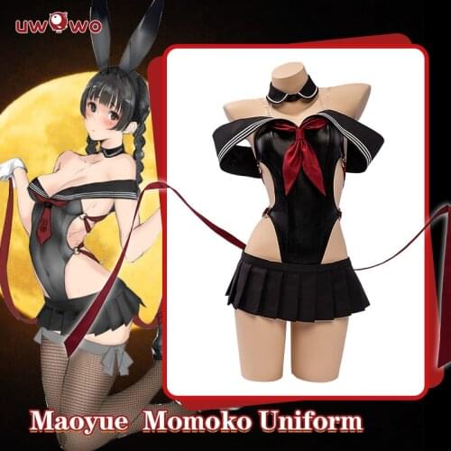 Pre-Sale UWOWO Maoyue Momoko Uniform Bunny Cosplay Costume Sexy Bodysuit Cute Rabbit Reverse Outfits For Women