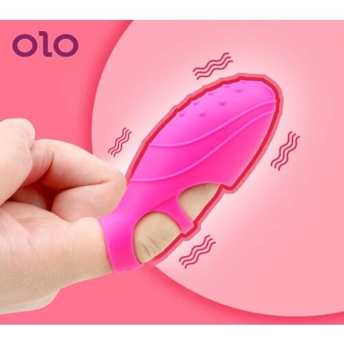 OLO Finger Vibrator Dancing Finger Shoe Clitoris Stimulator G Spot Massage Sex Toys for Woman Masturbation Erotic Toys