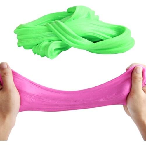 1PCS/100g Colorful Cotton Puff Slime Mud Modeling Children Intelligent Plasticine Magic Playdough Lizun Gift Kids Toys