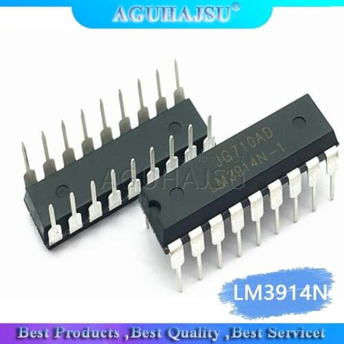 10PCS LM3914N-1 DIP18 LM3914-1 DIP LM3914N new and original IC