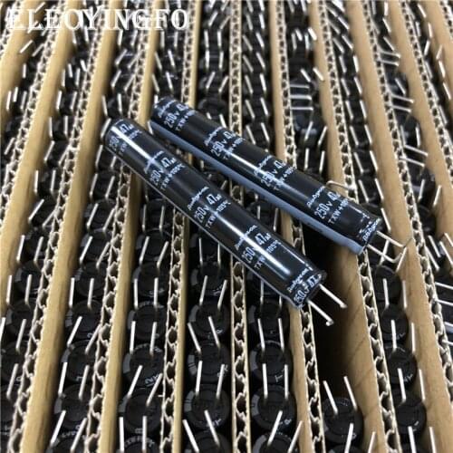 10Pcs/Lot 47uF 250V47uf TXW Series 8x50mm Long Life 250V47uF For LCD/TV Aluminum Electrolytic capacitor