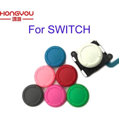 5pcs Silicone Rubber Protective Skin Joystick Grip Grips Cap for Nintendo Switch Lite Joy-Con Joysticks