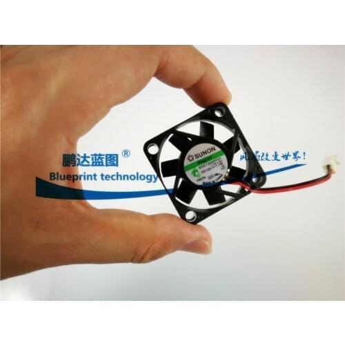 2pcs SUNON Maglev Bearing KDE1204PFV fan 40mm 4CM 40x40x10mm Cooling fan 12V 1.1W 7200rpm 2pin