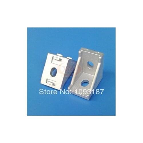 20PCS/LOT SB2028-6 Corner Fitting Angle 20x20 Decorative Brackets Aluminum Profile Accessories L Connector Fasten connector