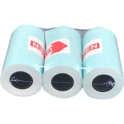 3 Roll/SET Durable Printing for Paperang Sticker Paper Photo Paper for Mini Pocket Photo Printer Bill Receipt Papers