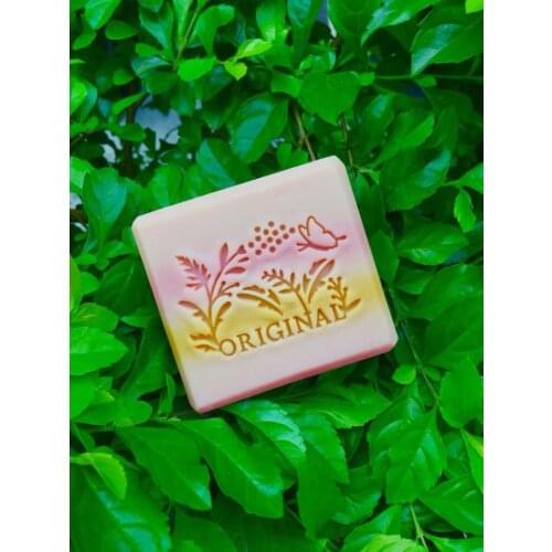 Flower story Handmade Soap Acrylic Seal Mold Seal Frame Mini Diy Natural Organic Glass Patterns5-6cm