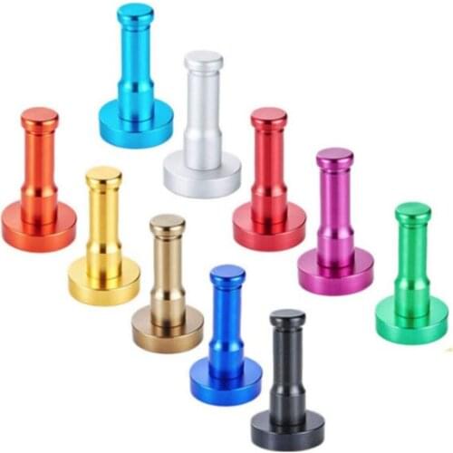 Aluminum coat hook towel robes bathroom kitchen hook modern hotel wall mounted 6 pieces