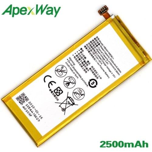ApexWay 2PCS/lot HB444199EBC+ 2550mAh Replacement Phone battery for HuaWei Honor 4C C8818 CHM- CL00 CHM-TL00H / G Play Mini