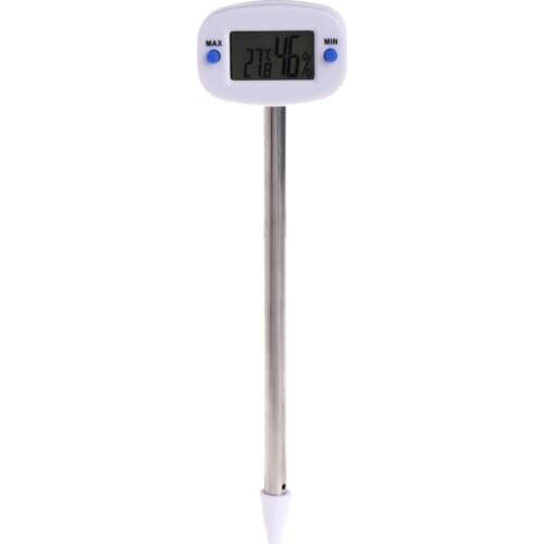 Digital Soil Moisture Tester Meter Temperature Humidity Monitor for Garden Lawn Plant