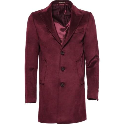 Burgundy Long Coat