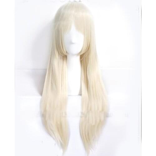 1pcs Japan Anime Kakegurui Yomoduki Runa Long Wig Synthetic Hair Cosplay Prop Halloween Party Decor for Women Girl Gift