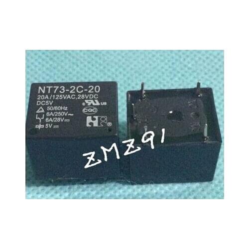 HOT NEW NT73-2C-20-DC5V NT73-2C-20 DC5V NT73-2C NT73 5VDC 5V 125VAC28VDC/ 125VAC16VDC Nasiont DIP5