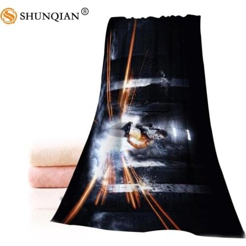 Hot Custom Battlefield Towel Printed Cotton Face/Bath Towels Microfiber Fabric For Kids Men Women Shower Towels A7.24-1