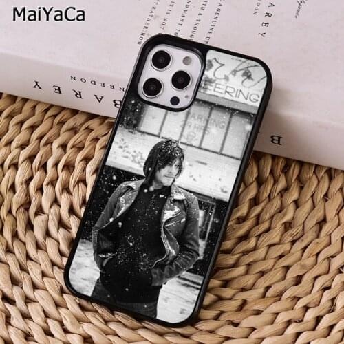 MaiYaCa The Walking Dead Daryl Dixon Phone Case For iphone 11 12 mini Pro X XR XS MAX 6S 7 8 Plus 5S SE 2020 Cover coque Shell