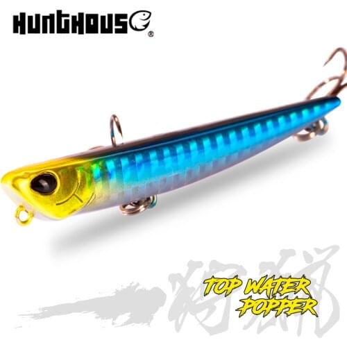 Hunthouse Bay RUF MANIC 75mm/8g Sinking Pencil Fishing lure stickbait BKK Hook Hard Lure for seabass fish