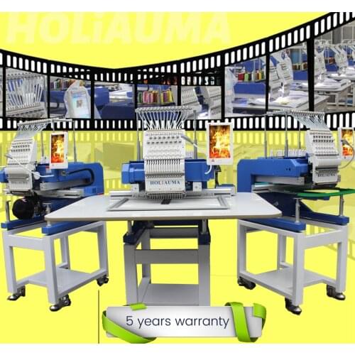 Cap T-shirt Flat 3D Sequin Cording Single Head Computerized Embroidery Machine HO1201