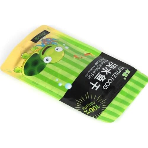 250ml/bag Fish Tank Freshwater Dried Fishes Turtle Feed Water Turtles Brazilian Tortoise Pet Food Calcium Supplement