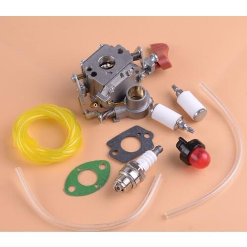 LETAOSK Carburetor Gaskets Fuel Line Kit 545008042 545189502 Fit For Poulan PP338PT PP133 Pro PP333 Zama C1M-W44 Gas Trimmer