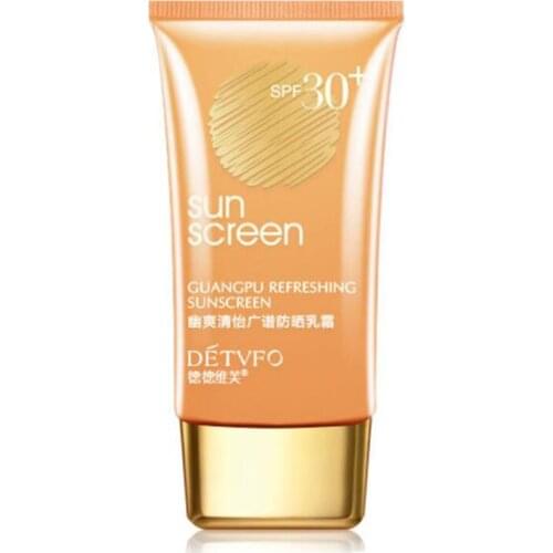 Facial Sunscreen Creams sun lotion tanning oil SPF 30 Isolation UV Sunblock Body Sunscreen Concealer waterproof uva uvb