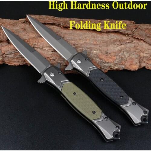 High Hardness Tactical Folding Knife 3Cr13Mov Steel Camping Outdoor Knife Self Defense Survival Knife