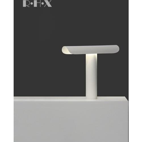 Post White Desk Lamp Originality Northern Europe Wind A Living Room Children House Bedroom Personality Can Rotating Desk Lamp