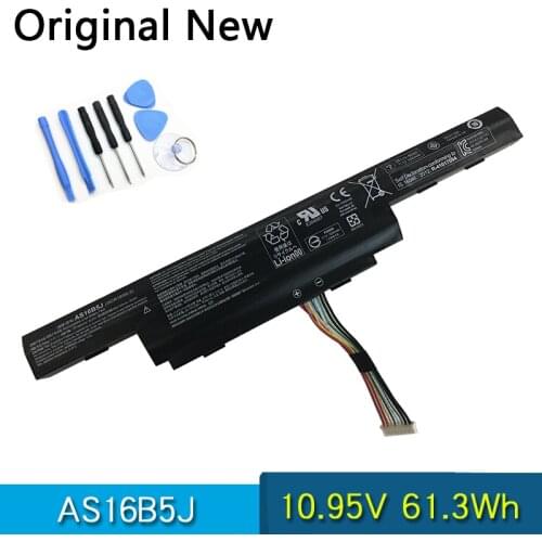 NEW Original AS16B5J AS16B8J Laptop Battery For Acer Aspire E5-575G-53VG F15 F5-573G 10.95V 61.3Wh Batteries