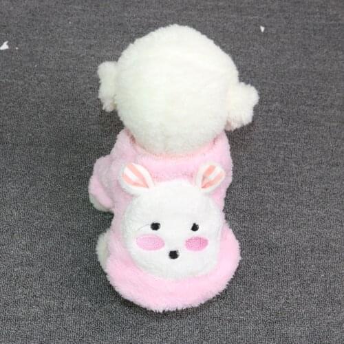 Dog Clothes Pet Hedging Bunny Costume Autumn and Winter Teddy Deer Dog Cat Small Costume Transformation Puppy Clothes