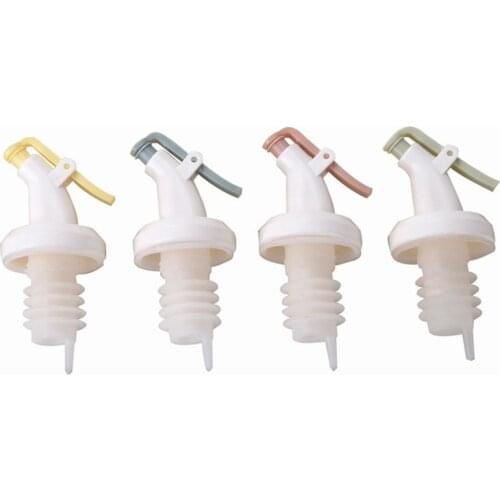 Oil bottle mouth oil bottle stopper Kitchen Tool environmentally friendly plastic materials with four colors