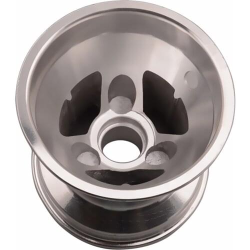 10x4.5-5 Aluminum Front Wheel Rim Hub Replacement With 3 Holes for Go Kart Karting ATV Buggy Lawn Tire Bearing