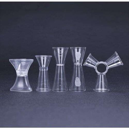 40CC 20CC PC Double Jigger Cocktail Drink Mixer Measuring Cup Jigger Measurer Set Bar Tools