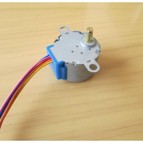 5pcs/LOT 28BYJ-48 motor de passo Stepper Motor for DC 5V 4 Phase Step Motor Reduction Lead 25cm high quality
